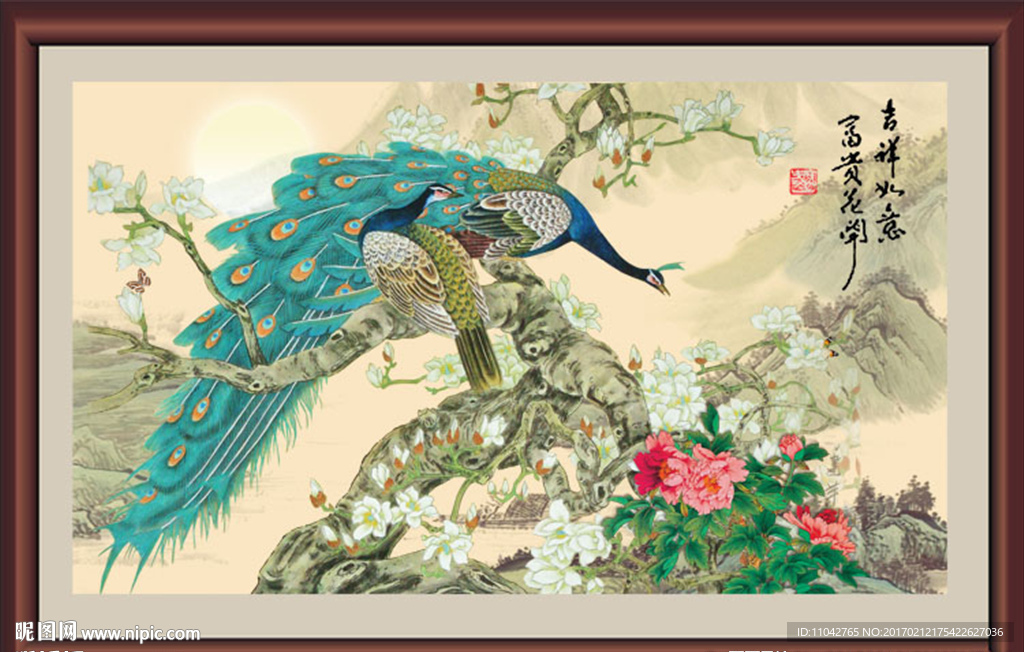 孔雀图