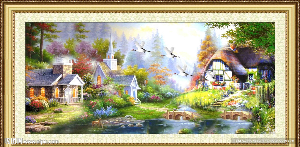 风景油画