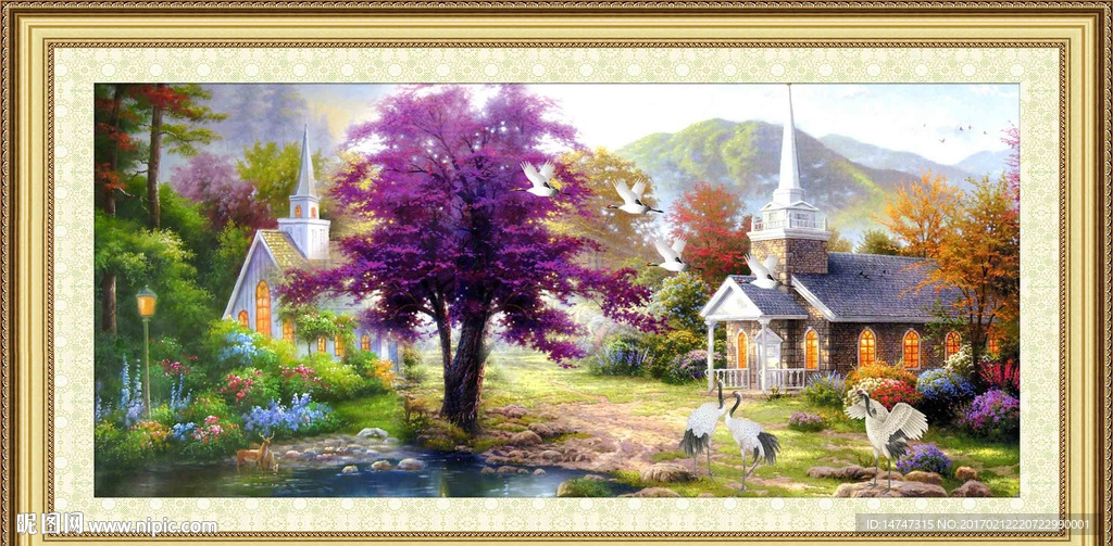 西方油画