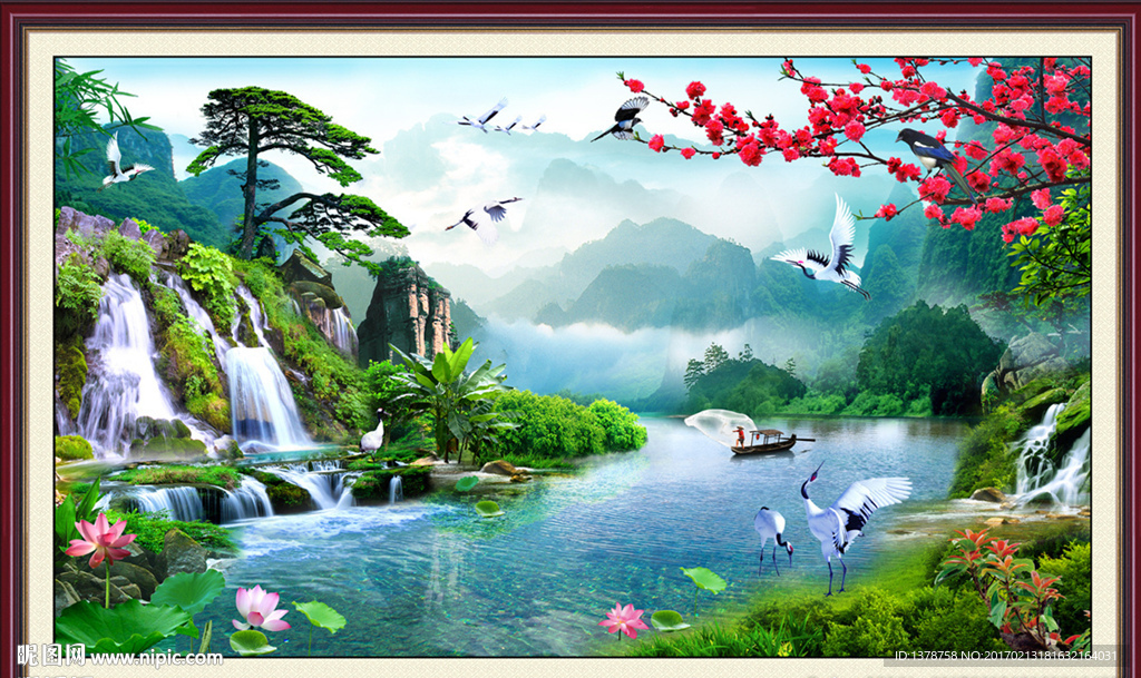 山水画