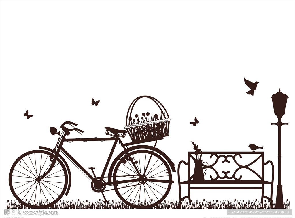 玄关 装饰画 矢量图