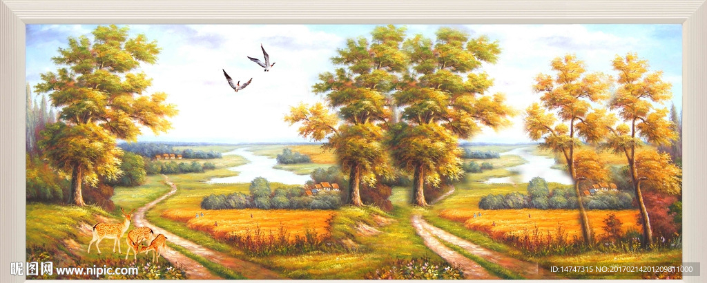 风景油画