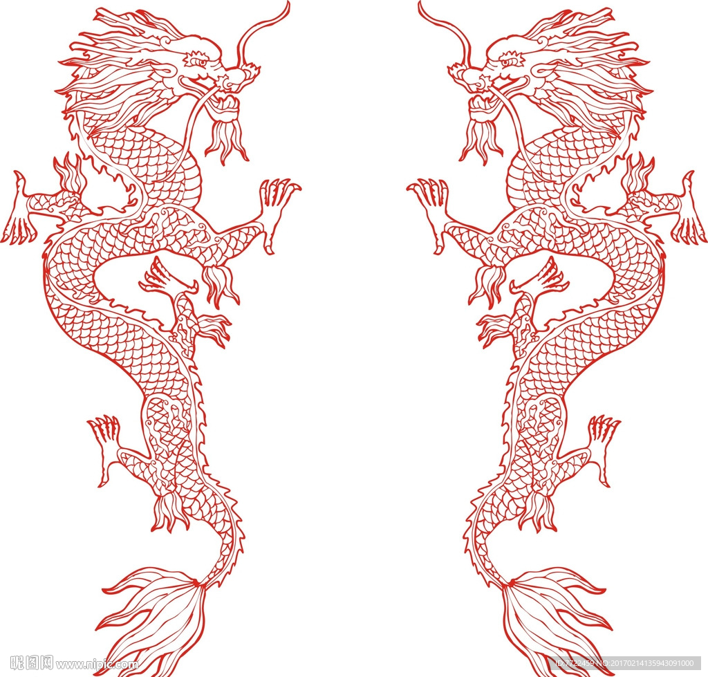 龙  双龙  龙的传人