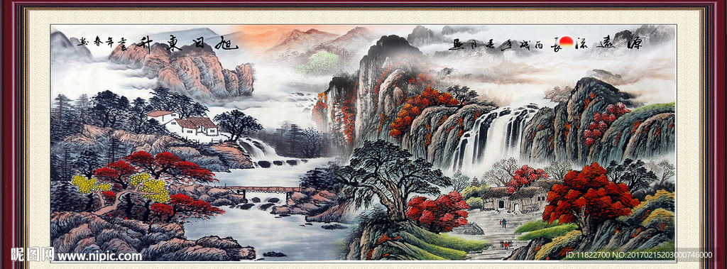国画山水