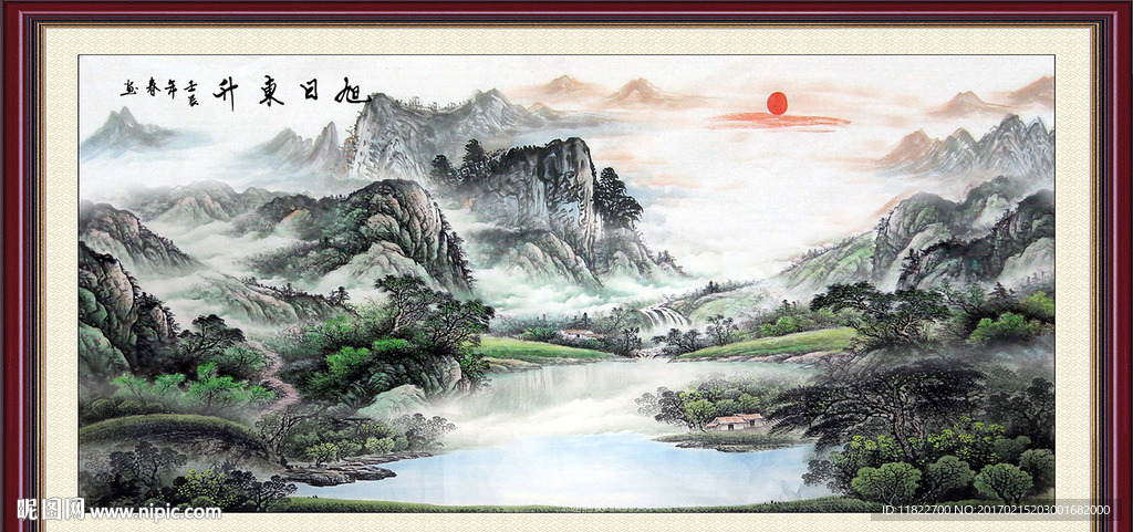 国画山水