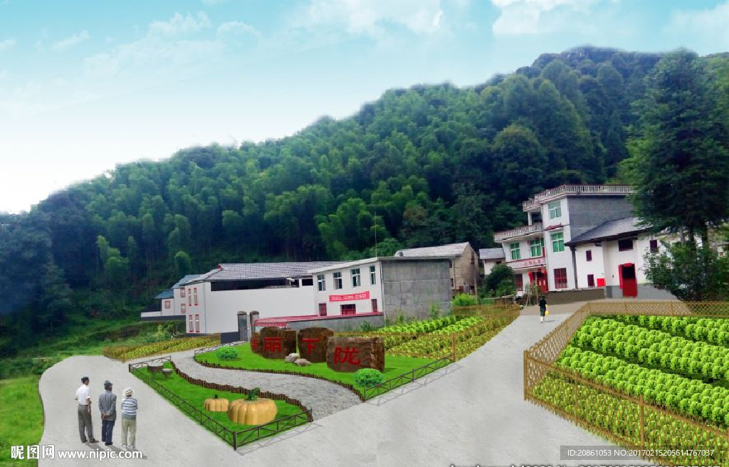 新农村节点设计效果图