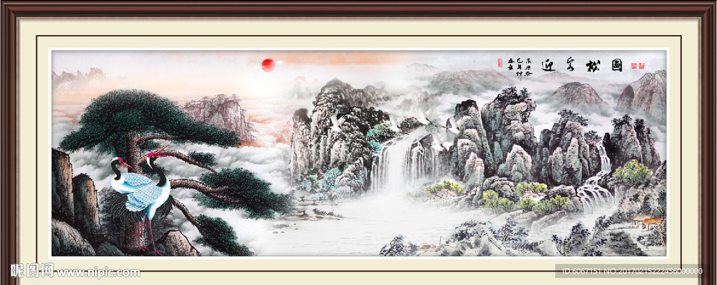 迎客松