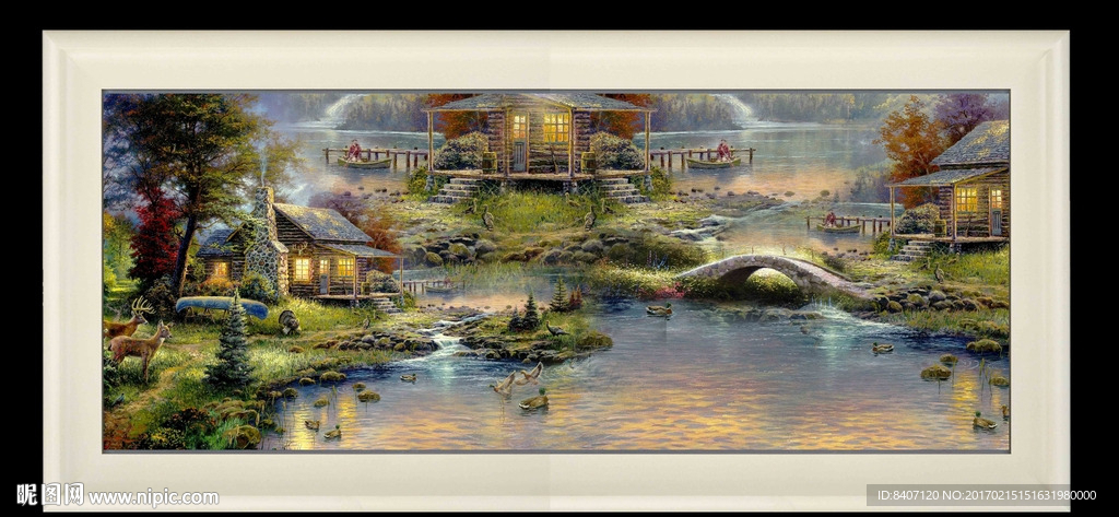 风景油画