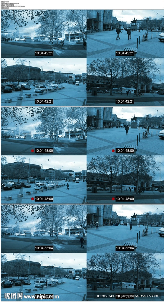 街道停车场监控器