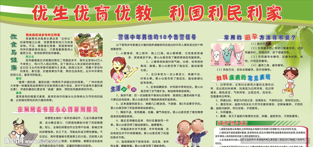 优生优育优教利国利民利家