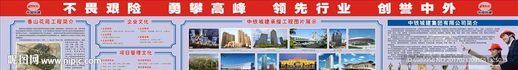 工地宣传画报