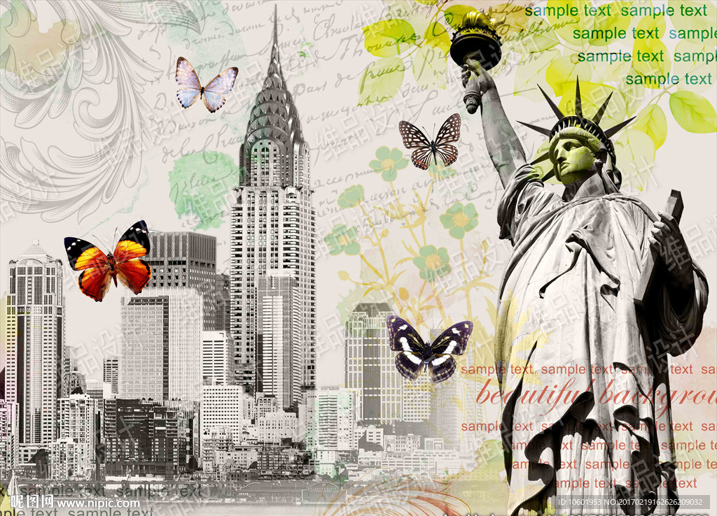 欧美风格装饰画