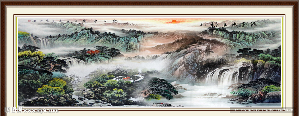 山水风景画