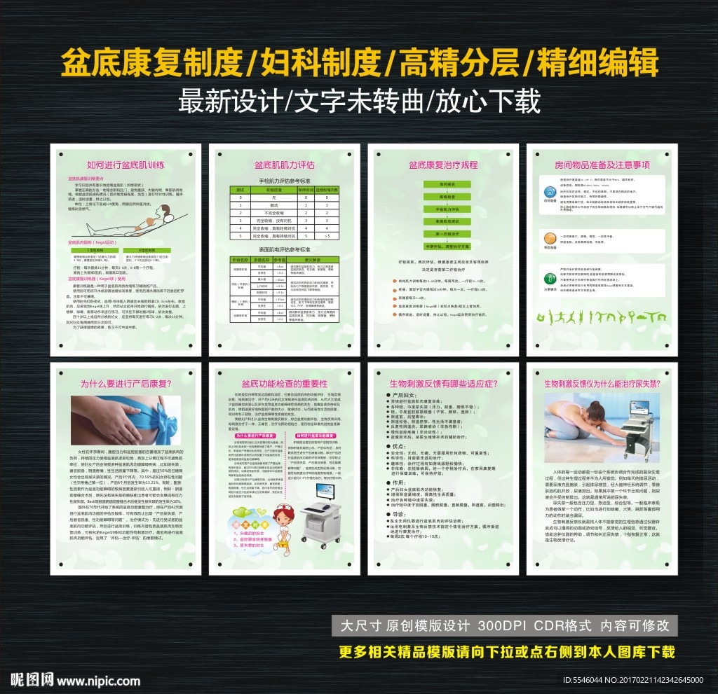 盆底康复制度