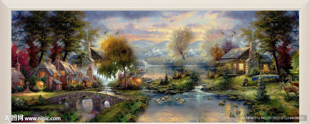 风景油画