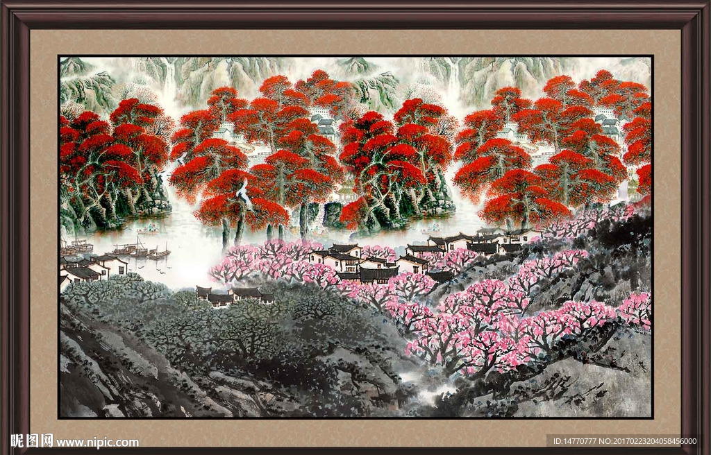国画山水