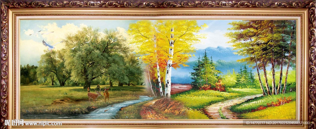 风景油画