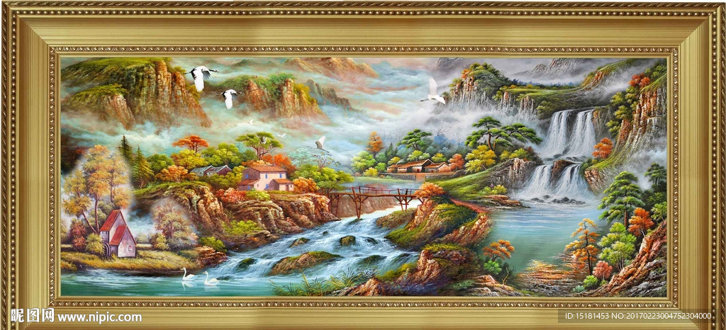 油画风景
