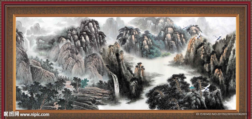 水墨国画