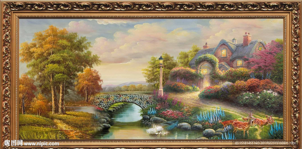 风景油画