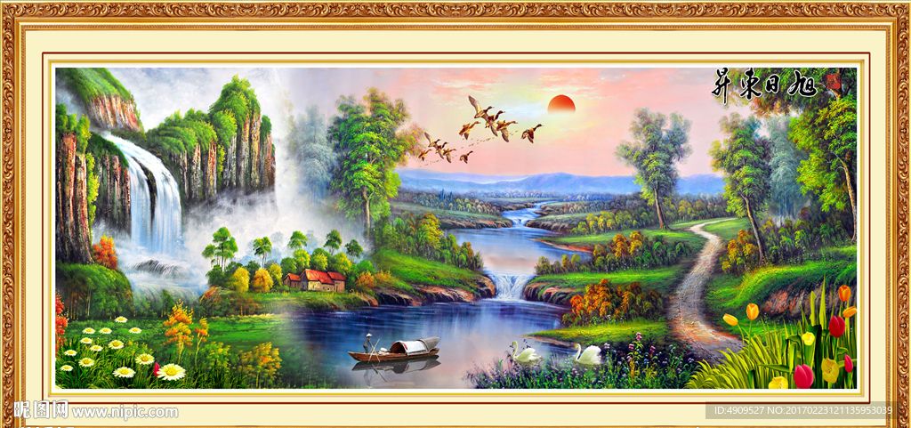 油画风景