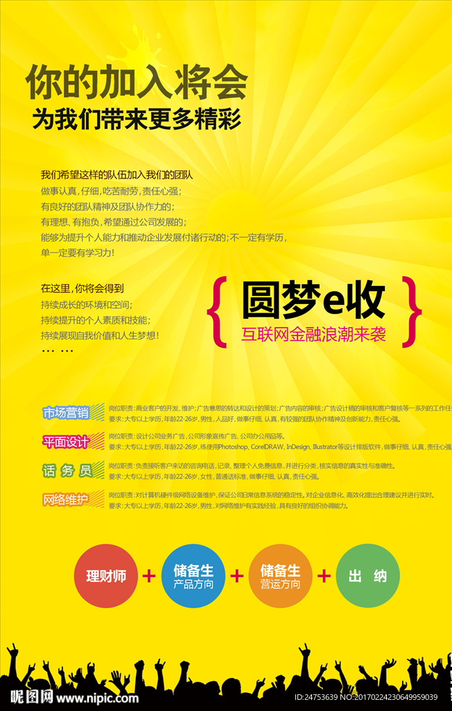 招聘海报