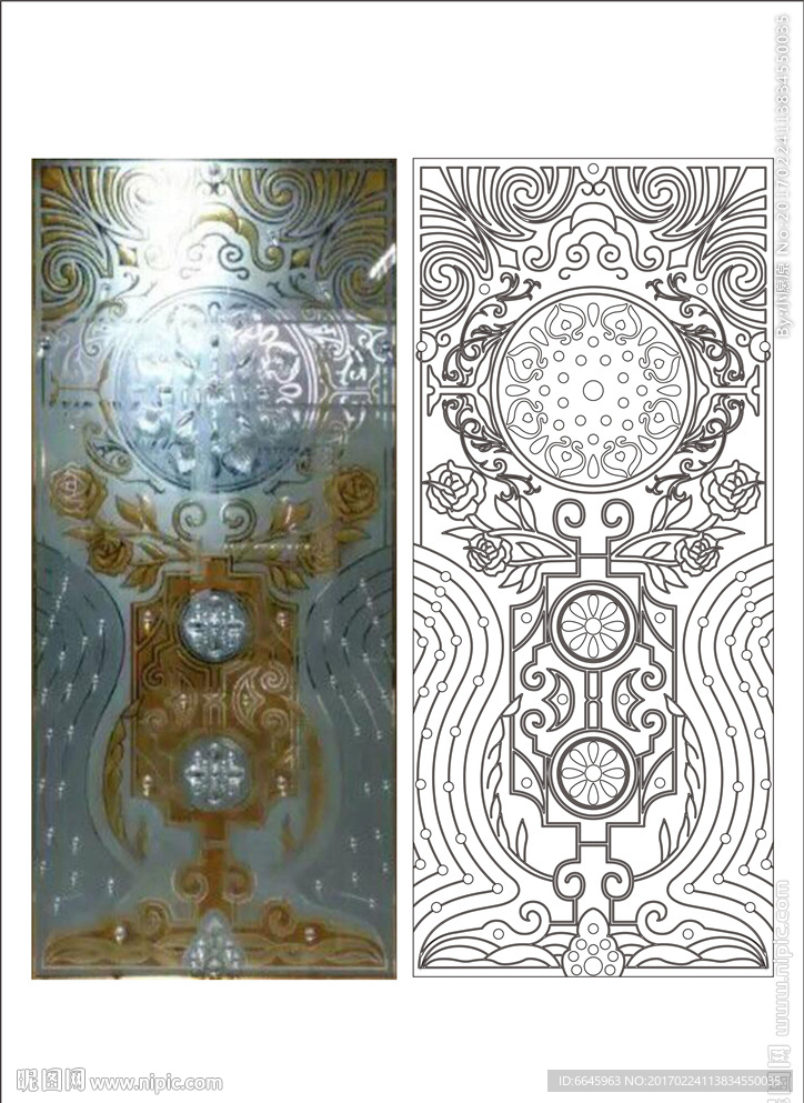 欧式花