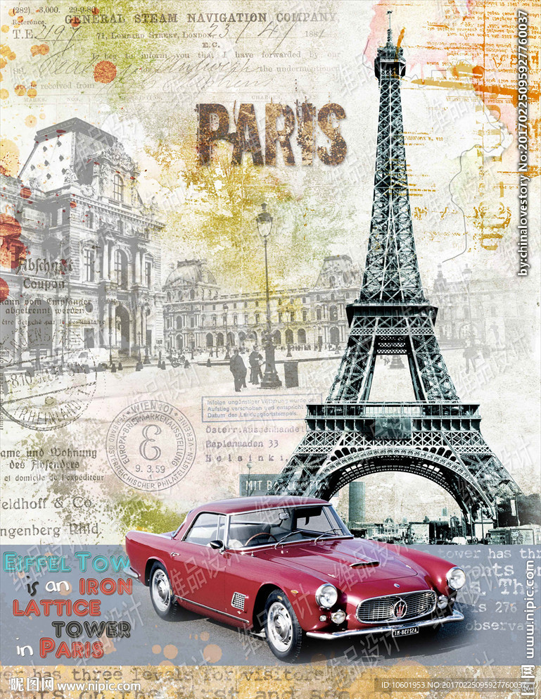 欧美风格装饰画