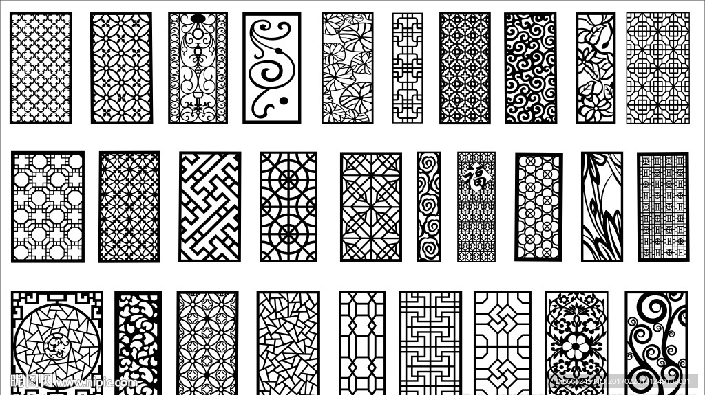镂空花纹
