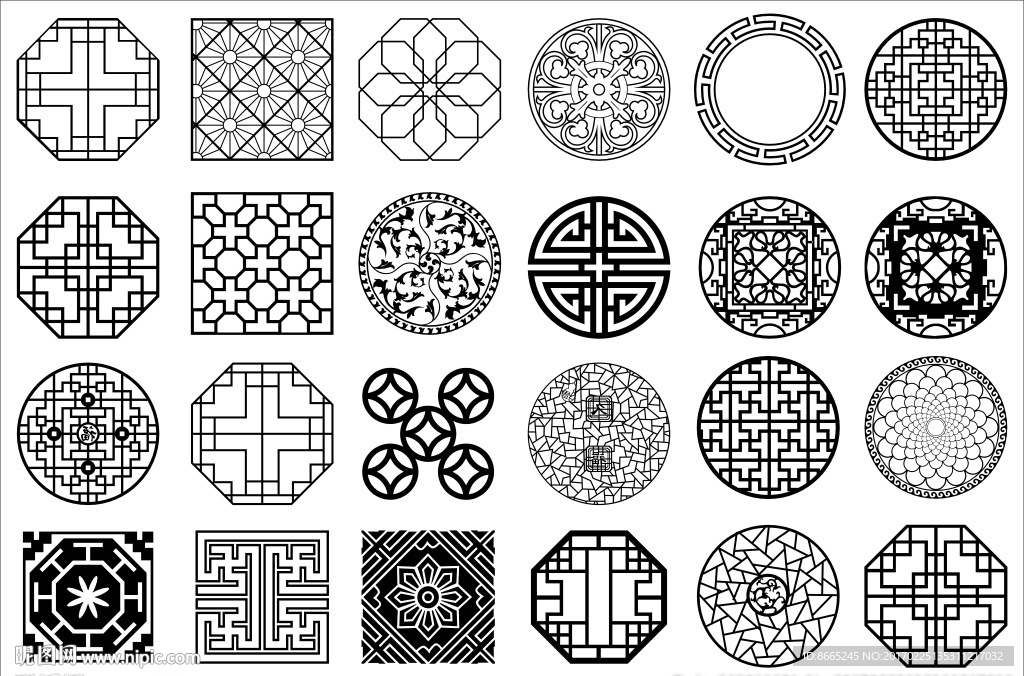 镂空花纹