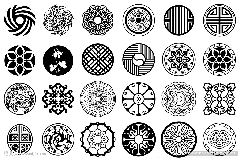 镂空花纹