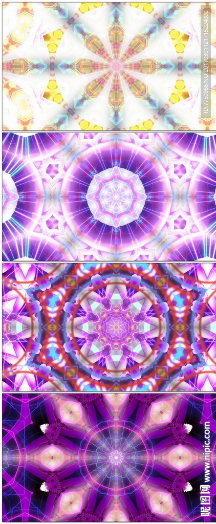 极品绚丽万花筒流行舞曲led