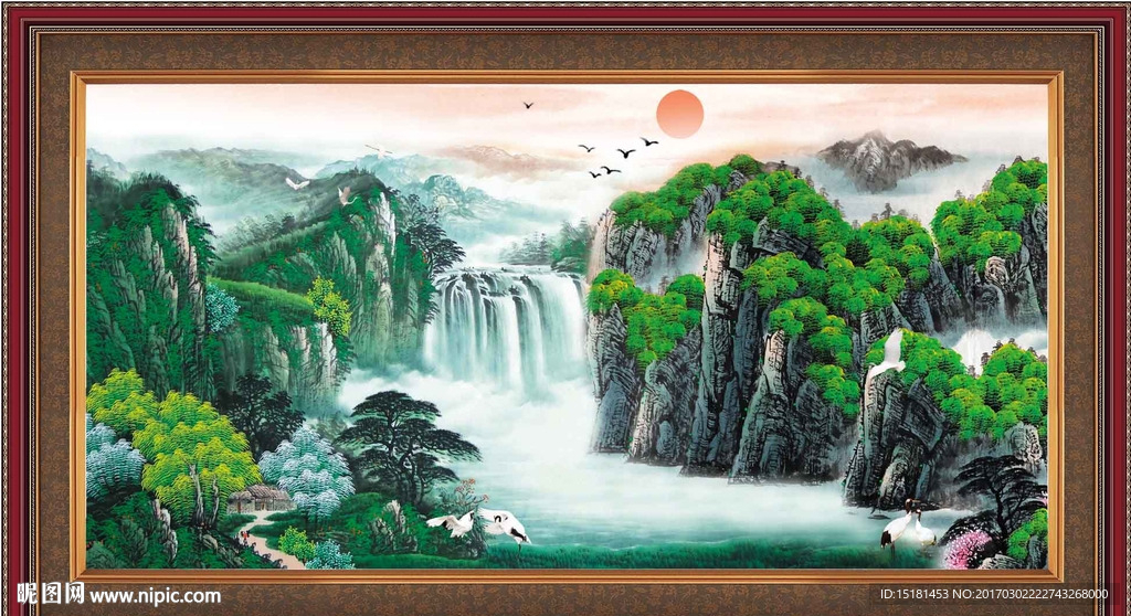 国画山水