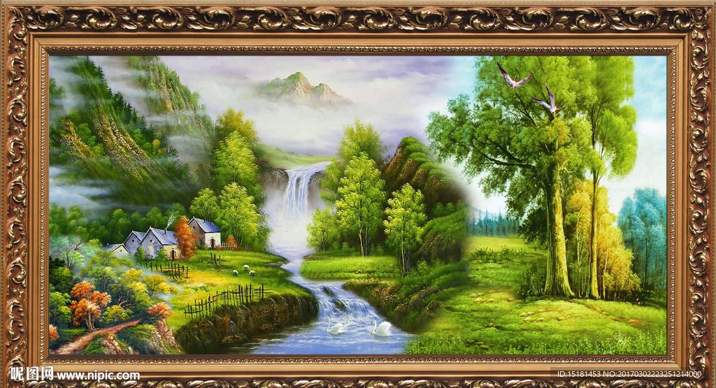 风景油画