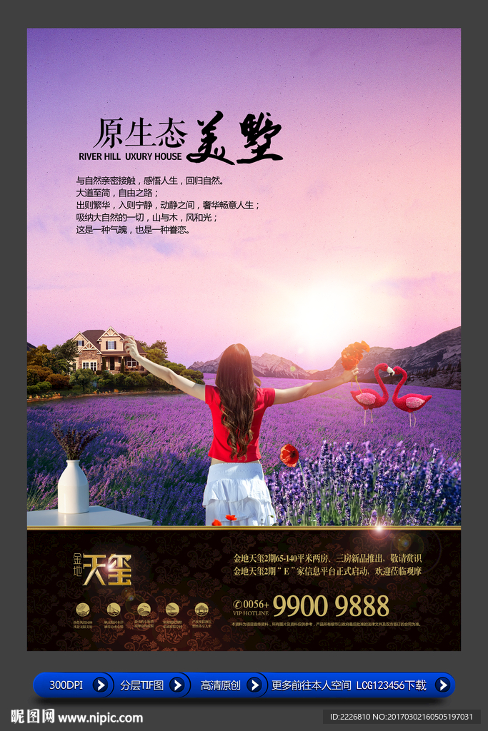 高端房地产广告