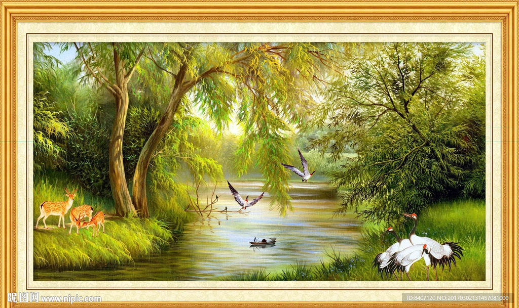 风景油画