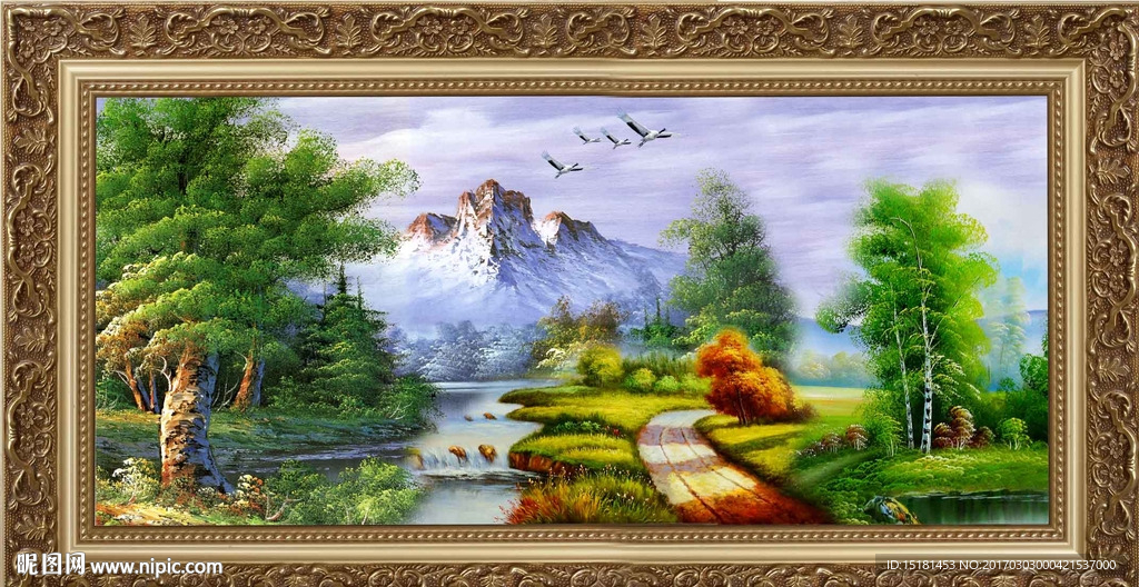 风景油画