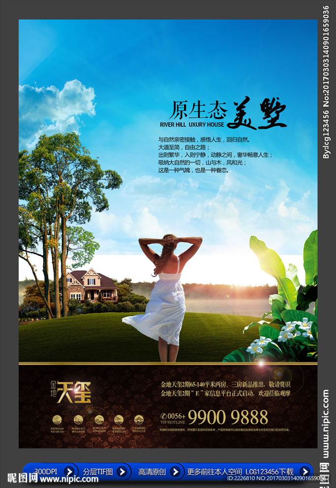 高端房地产广告