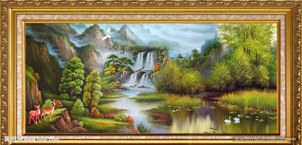 风景油画