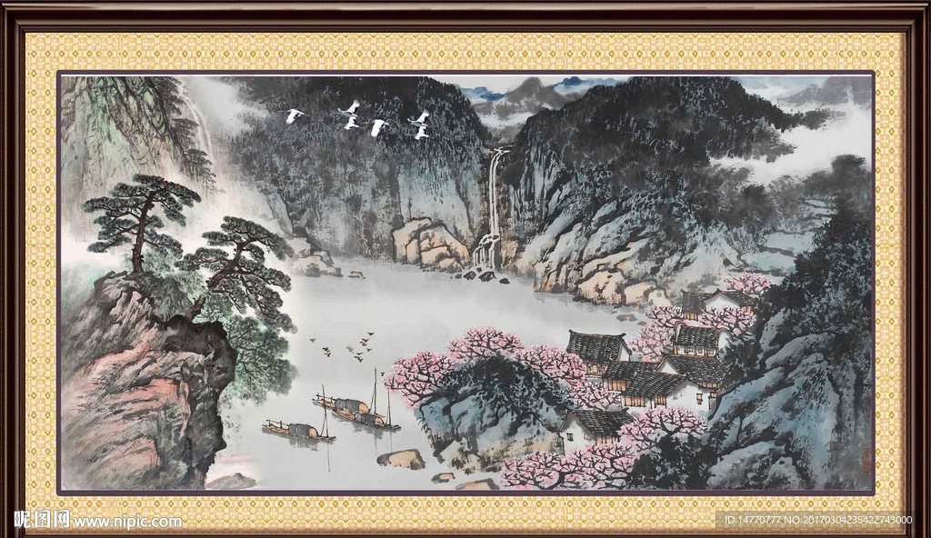 国画山水
