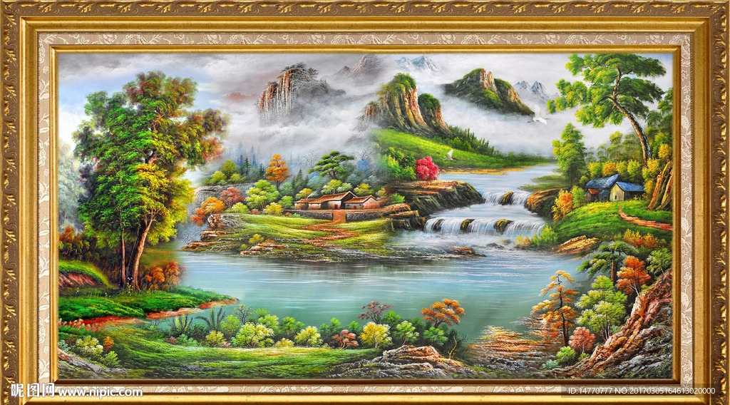 风景油画