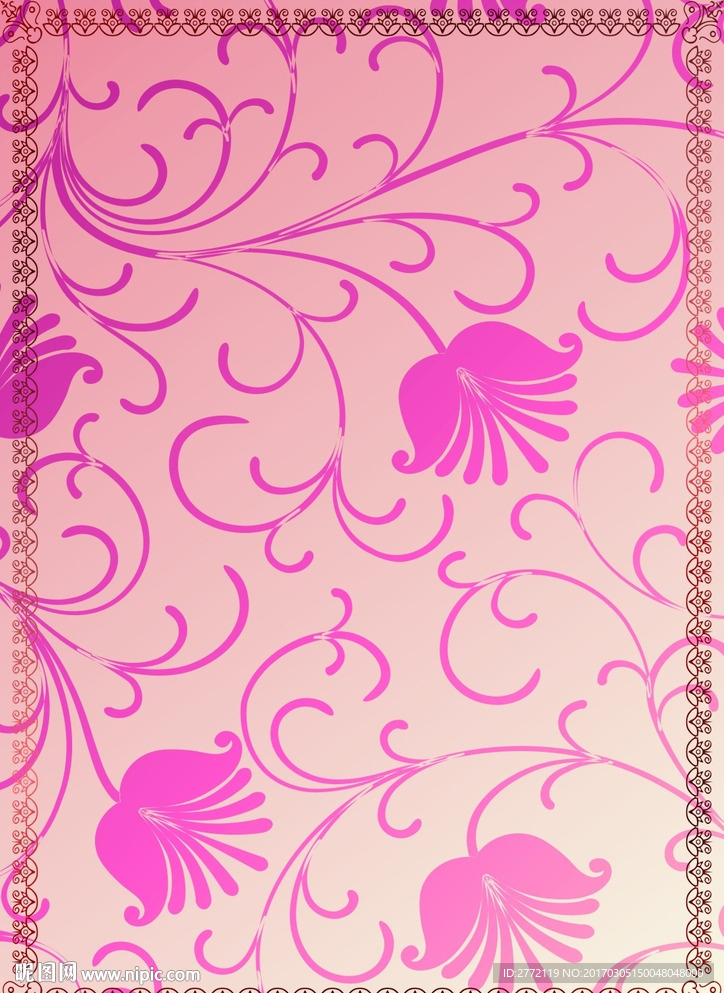 红海花边 网络证书纹