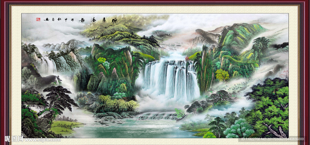 山水画