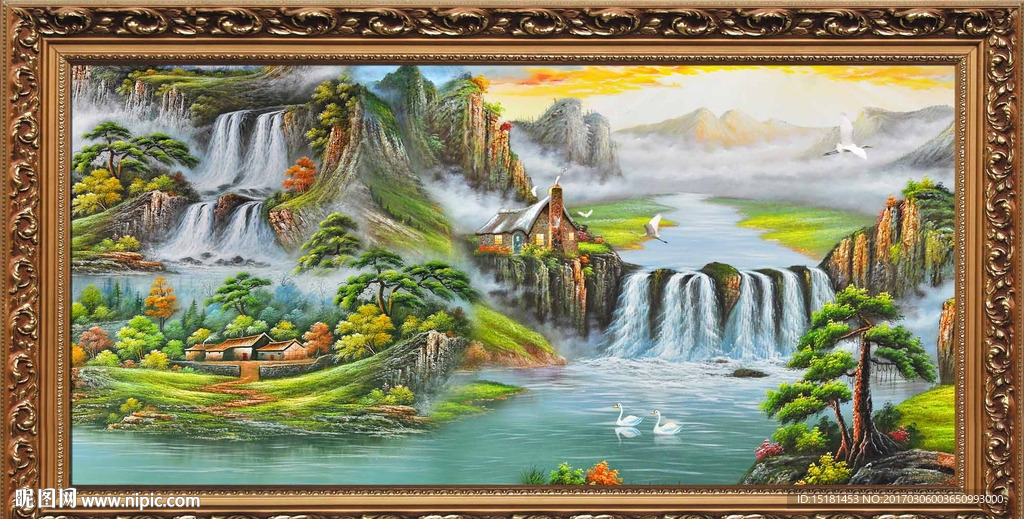 风景油画