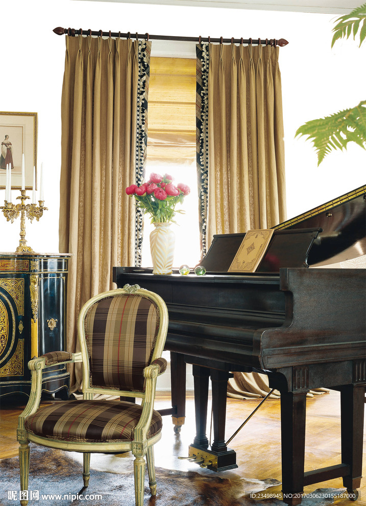 墙纸效果图psd分层