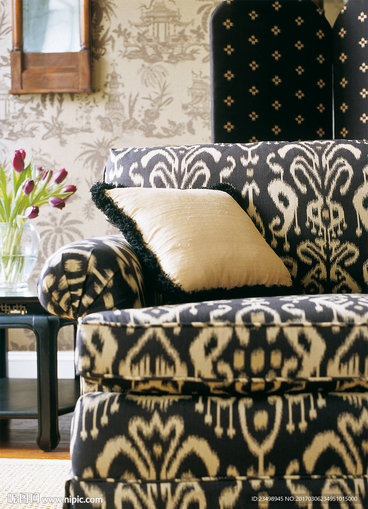 墙纸效果图psd分层