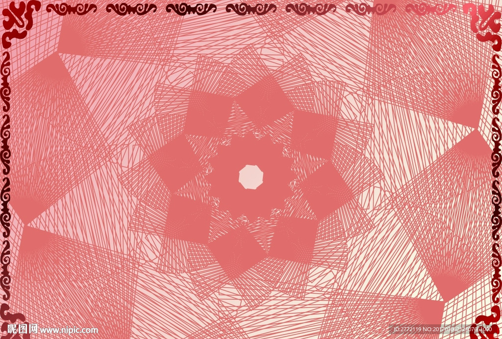 红玉 防伪证书纹