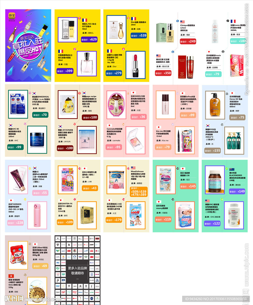 电商海淘产品h5展示
