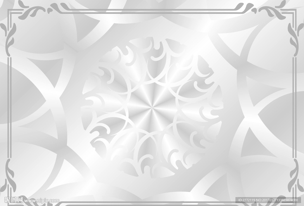 银光闪 防伪证书纹