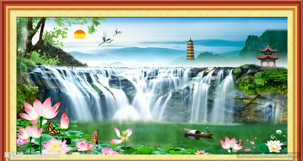 山水画